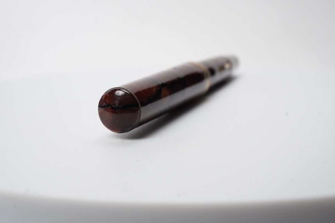 A Wahl Eversharp Doric fountain pen, lever filler with 14ct. gold nib